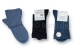 ".Trichtersocke" mit extra weitem Rand bis 40cm Umfang "CNB" im 3er Pack Gr. 35/38 bis 47/50 nahtlos