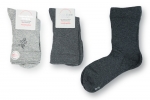 "Trichtersocken ohne Gummi mit weitem Rand Damen "CNB" Gr. 35/38 & 39/42 im 3er Pack nahtlos