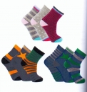 dicke Kindersocken mit Innenfrottee 85% Baumwolle "Thermosocke CNB"  Gr. 27/30 & 35/38