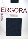 60 den gemusterte FeinLegging "Diagonalstreifen" Ergora Gr. 38/40 bis 44/46