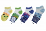 Herzchen weiche Mädchen Sneakersocken mit gekettelter Spitze RS Gr. 19/22 & 23/26 im 3er Pack