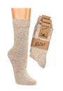 55% Baumwolle & 15% Leinen Socken "socks4fun" Gr. 35/38 bis 43/46 60°C Kochfest im 3er Pack