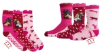 Pferde ABS Stoppersocken dicke Baumwolle Gr. 19/22 bis 31/34 im 3er Pack