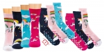 Einhorn ABS Stoppersocken mit Innenfrottee "weiche Baumwolle" Gr. 17/18 bis 35/38 im 3er Pack