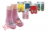 Ledersohlensocken für Kinder "Tiermotive" Gr. 20/21, 26/27 Abverkauf