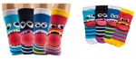 "freche Bande" Kindersocken im 3er Pack Gr. 23/26 bis 39/42 aus weicher Baumwolle gekettelt